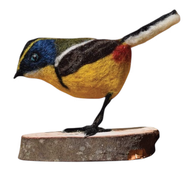 Siete colores base de madera